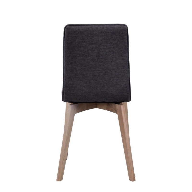 RO Gracy Chair Dark Grey/Whitewash